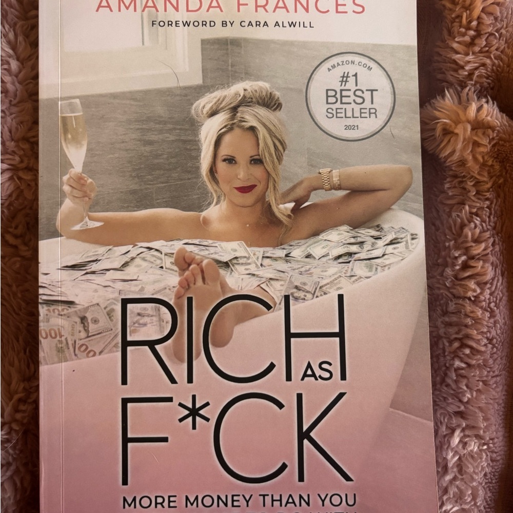 Rich As F*ck by Amanda Frances - Pink Cover
